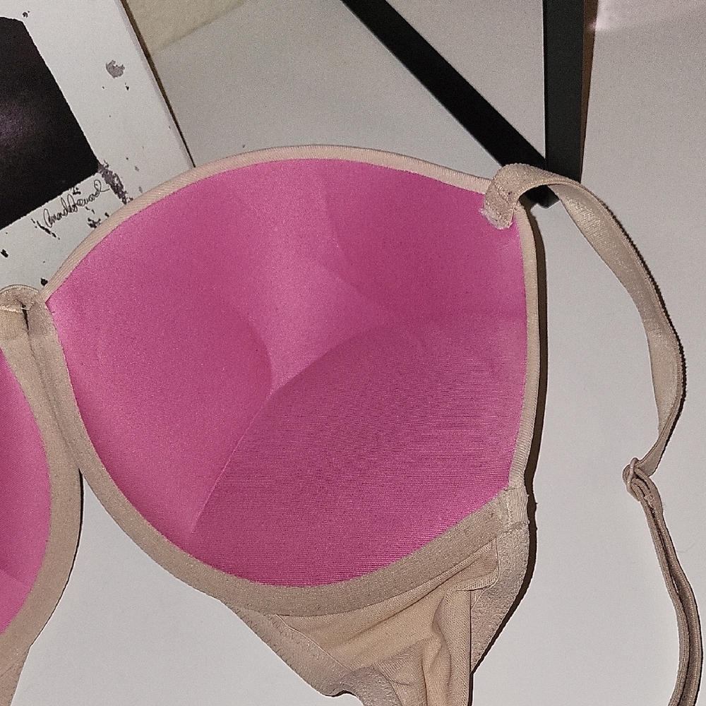 PINK Victoria's Secret Tan Molded Cup Bra Intimates & Sleepwear - Picture 7 of 7